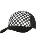 Checkerboard Retro Trucker (6506CB)