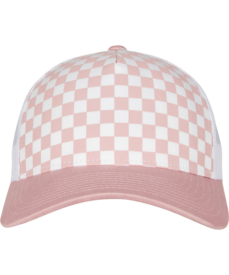 Checkerboard Retro Trucker (6506CB)