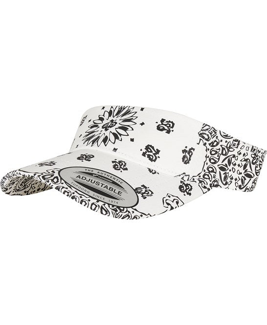 Bandana Print Visor (8888BP)