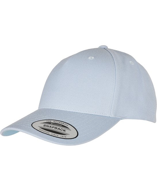 YP Classics 5-Panel Premium Curved Visor Snapback Cap (5789M)