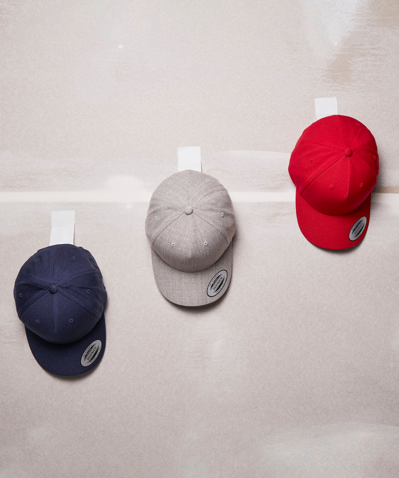 YP Classics 5-Panel Premium Curved Visor Snapback Cap (5789M)